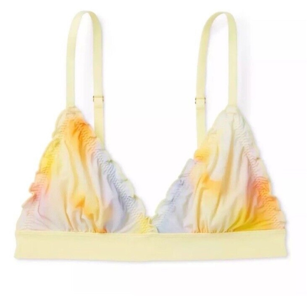 DVF X Target Mesh Sunset Bralette Bra NWT